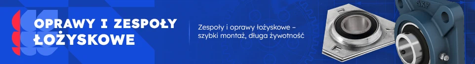 Baner kategorii Oprawy i zespoły łożyskowe
