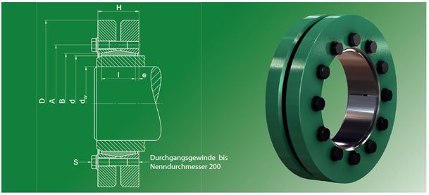 Pierścienie zaciskowe niezbędnym elementem nowoczesnego napędu maszyn.