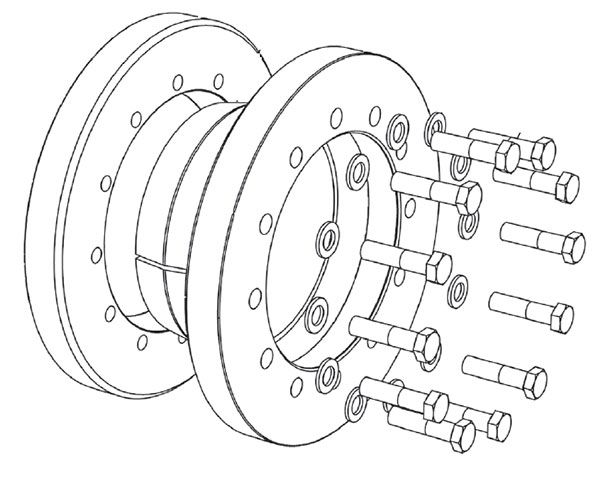 Pierścienie zaciskowe niezbędnym elementem nowoczesnego napędu maszyn.